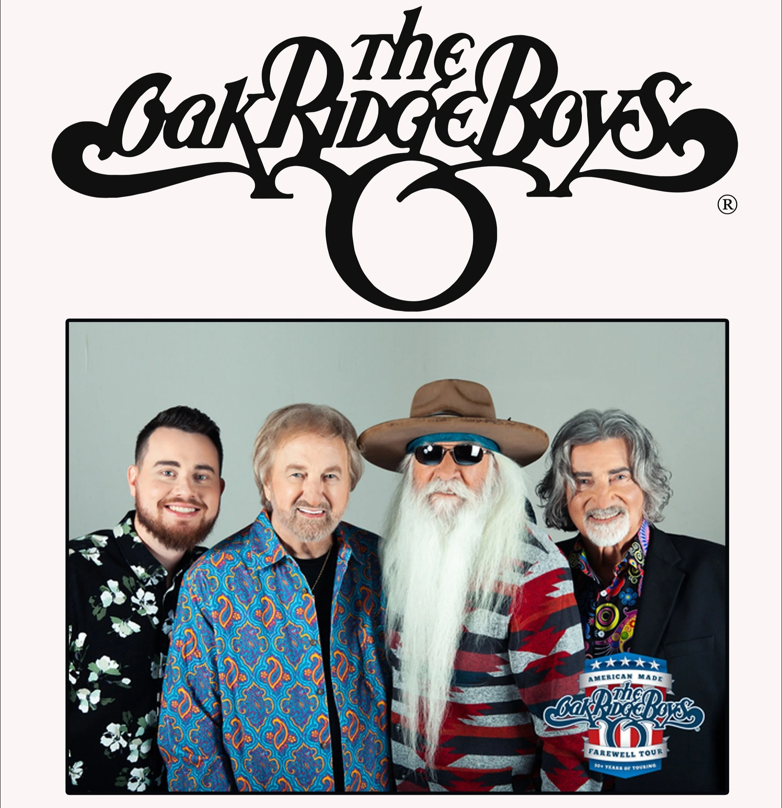 THE OAK RIDGE BOYS — The Historic Paramount Theatre
